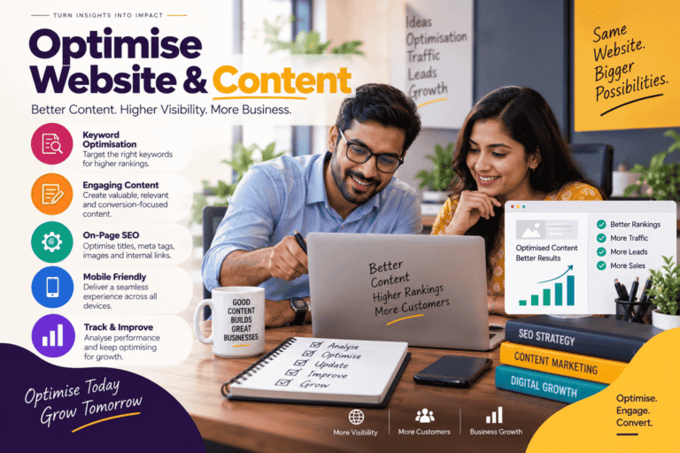 Optimise website content
